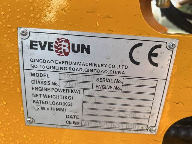 Everun ER412 Pro - Carregadeira de rodas: foto 5 Everun ER412 Pro - Carregadeira de rodas: foto 5