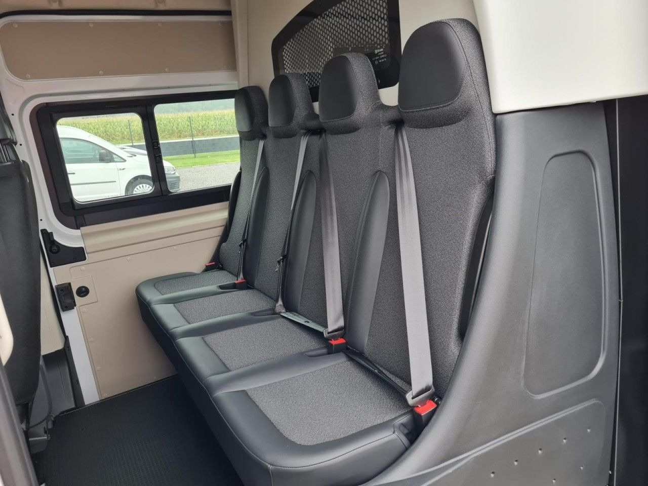 Furgão, Carrinha cabine dupla Fiat Ducato 35 Kasten Doka 7-Sitze 2x Schiebetür Maxi: foto 16