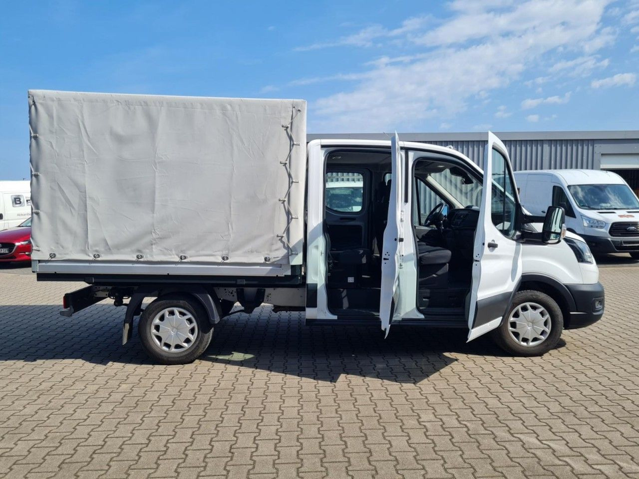 Ford Transit 350 Doka Plane L2 Trend KLIMA TEMPOMAT - Furgão caixa aberta, Carrinha cabine dupla: foto 4 Ford Transit 350 Doka Plane L2 Trend KLIMA TEMPOMAT - Furgão caixa aberta, Carrinha cabine dupla: foto 4