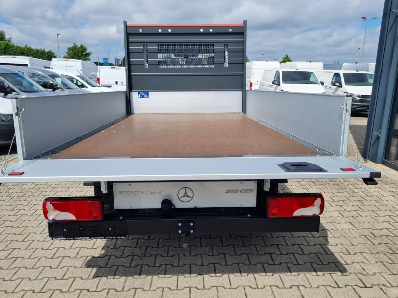 Mercedes-Benz Sprinter 315 DOKA CDI Lang L3 RWD AHK 3,5t - Furgão caixa aberta, Carrinha cabine dupla: foto 5 Mercedes-Benz Sprinter 315 DOKA CDI Lang L3 RWD AHK 3,5t - Furgão caixa aberta, Carrinha cabine dupla: foto 5