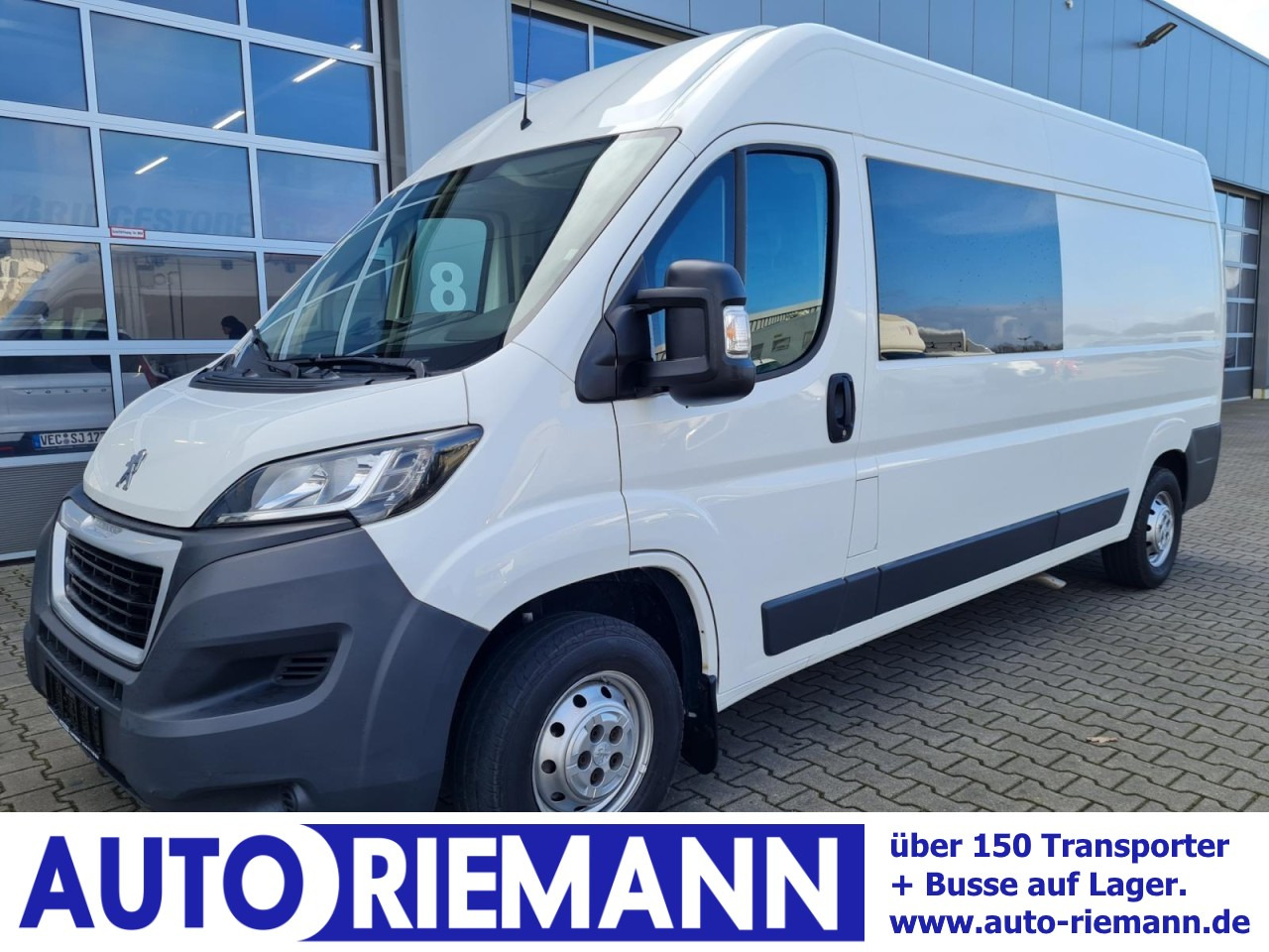 Peugeot Boxer Kasten L3H2 Doka 6-Sitze AHK KLIMA PDC - Furgão compacto, Carrinha cabine dupla: foto 1 Peugeot Boxer Kasten L3H2 Doka 6-Sitze AHK KLIMA PDC - Furgão compacto, Carrinha cabine dupla: foto 1