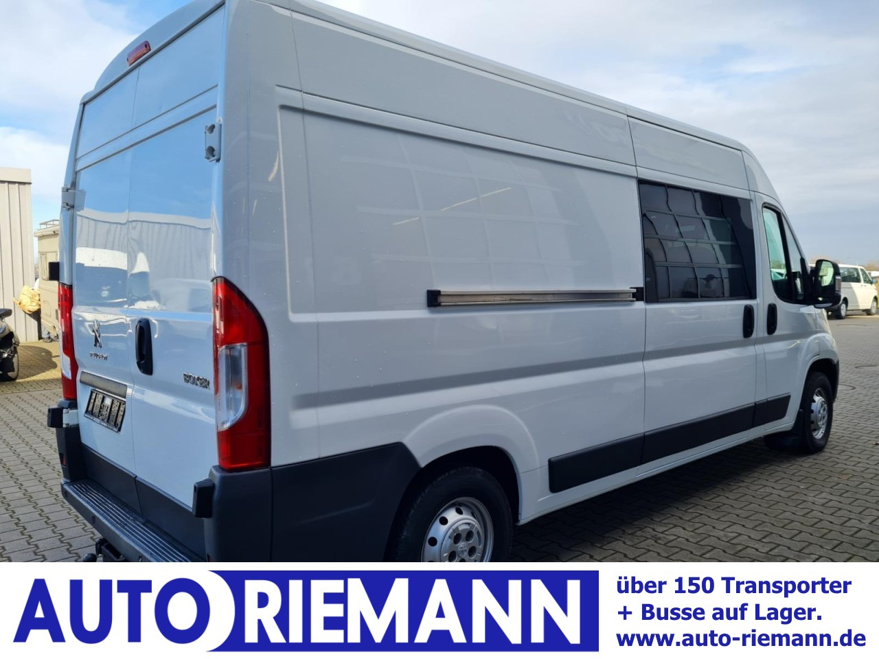 Peugeot Boxer Kasten L3H2 Doka 6-Sitze AHK KLIMA PDC - Furgão compacto, Carrinha cabine dupla: foto 1 Peugeot Boxer Kasten L3H2 Doka 6-Sitze AHK KLIMA PDC - Furgão compacto, Carrinha cabine dupla: foto 1