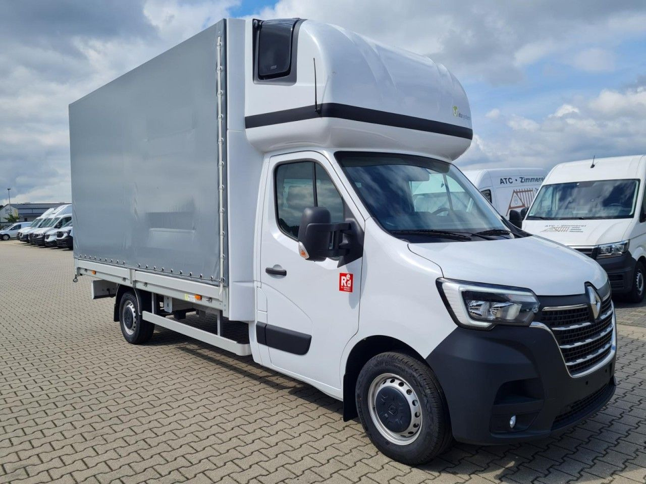 Renault Master 3,5 Pritsche Schiebe Plane Schlafkab. - Furgão de toldo: foto 3 Renault Master 3,5 Pritsche Schiebe Plane Schlafkab. - Furgão de toldo: foto 3