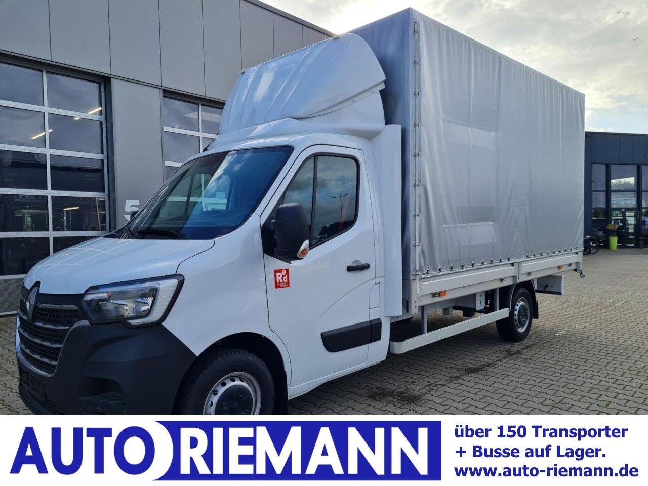 Renault Master 3,5t Pritsche L3 Schiebeplane ERGO TEMPOM - Furgão de toldo: foto 1 Renault Master 3,5t Pritsche L3 Schiebeplane ERGO TEMPOM - Furgão de toldo: foto 1