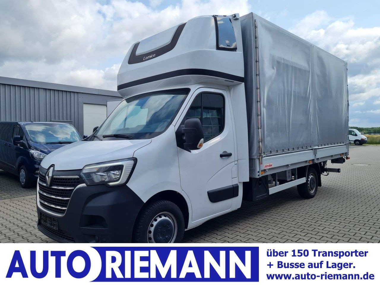 Renault Master 3,5t Pritsche dCi Plane Schlafkab. LBW - Furgão de toldo: foto 1 Renault Master 3,5t Pritsche dCi Plane Schlafkab. LBW - Furgão de toldo: foto 1