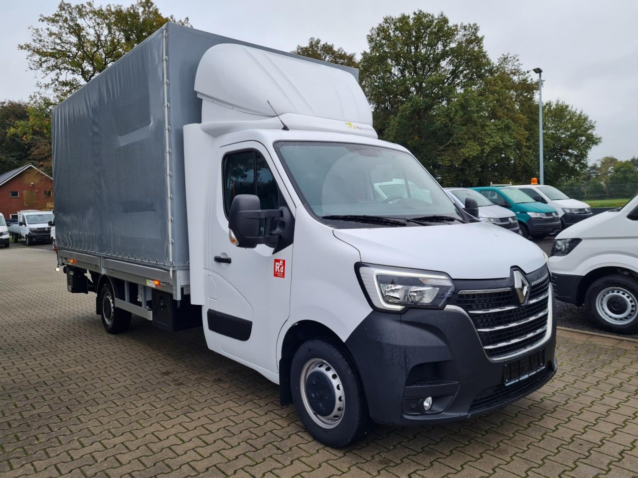 Renault Master 35 Pritsche Schiebe Plane LBW LUFTFEDERUNG - Furgão de toldo: foto 4 Renault Master 35 Pritsche Schiebe Plane LBW LUFTFEDERUNG - Furgão de toldo: foto 4