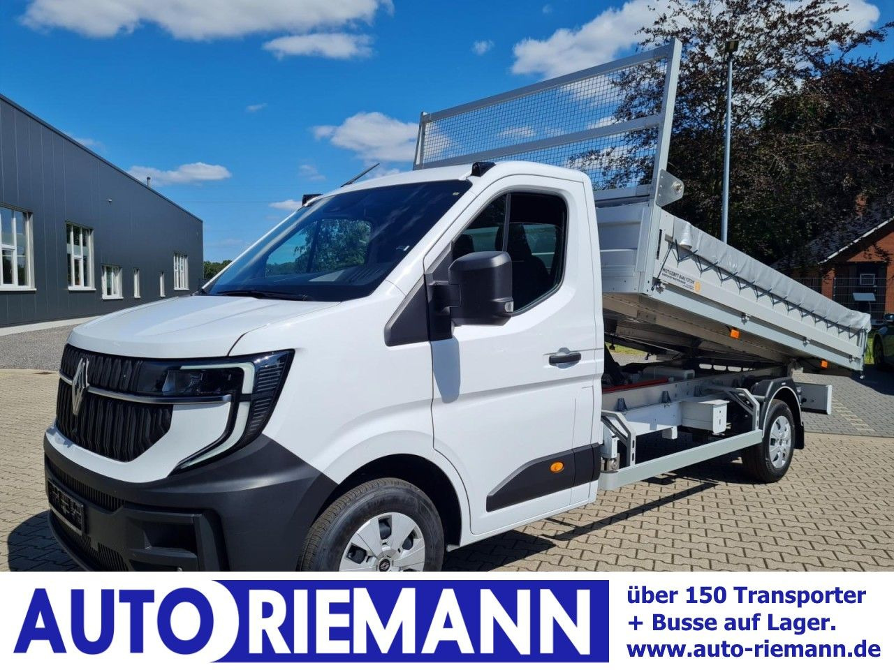 Renault Master New 35 Kipper Luftfederung Navi App, Klim - Furgão basculante: foto 1 Renault Master New 35 Kipper Luftfederung Navi App, Klim - Furgão basculante: foto 1