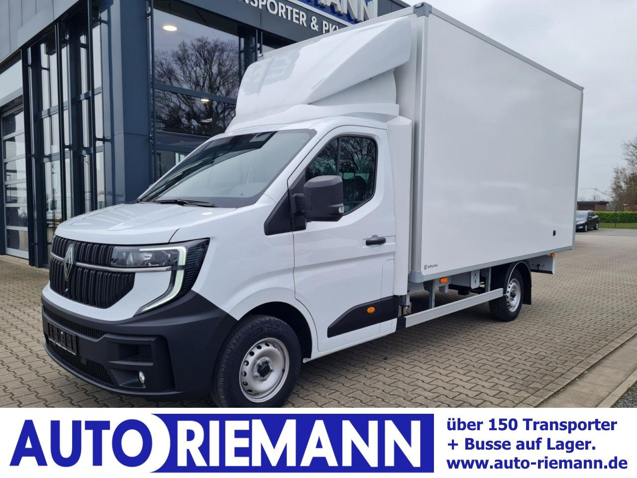 Renault New Master 35 Möbel Koffer KLIMA LUFTFEDER TEMPO - Carrinha de contentor: foto 1 Renault New Master 35 Möbel Koffer KLIMA LUFTFEDER TEMPO - Carrinha de contentor: foto 1