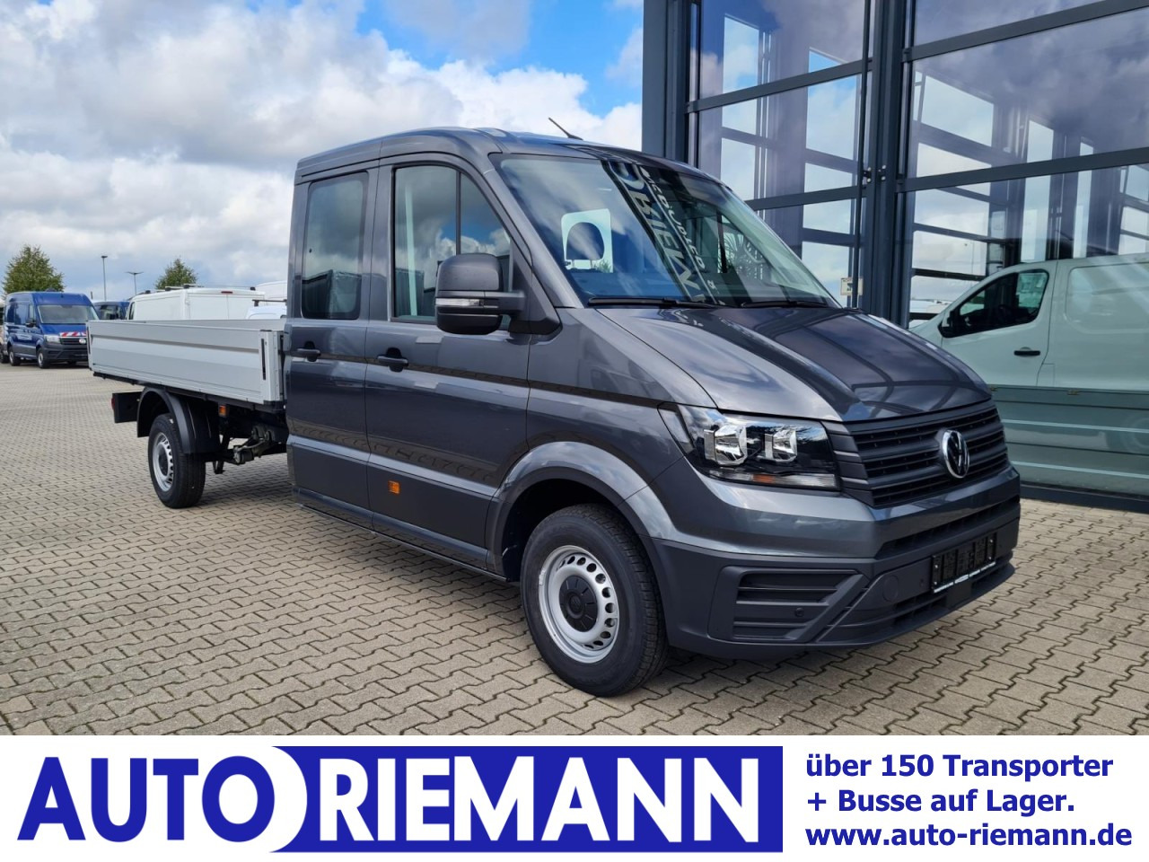 Volkswagen Crafter 35 Doka 7-Sitze MAXI L4 KLIMA TEMPOMAT - Furgão caixa aberta, Carrinha cabine dupla: foto 1 Volkswagen Crafter 35 Doka 7-Sitze MAXI L4 KLIMA TEMPOMAT - Furgão caixa aberta, Carrinha cabine dupla: foto 1