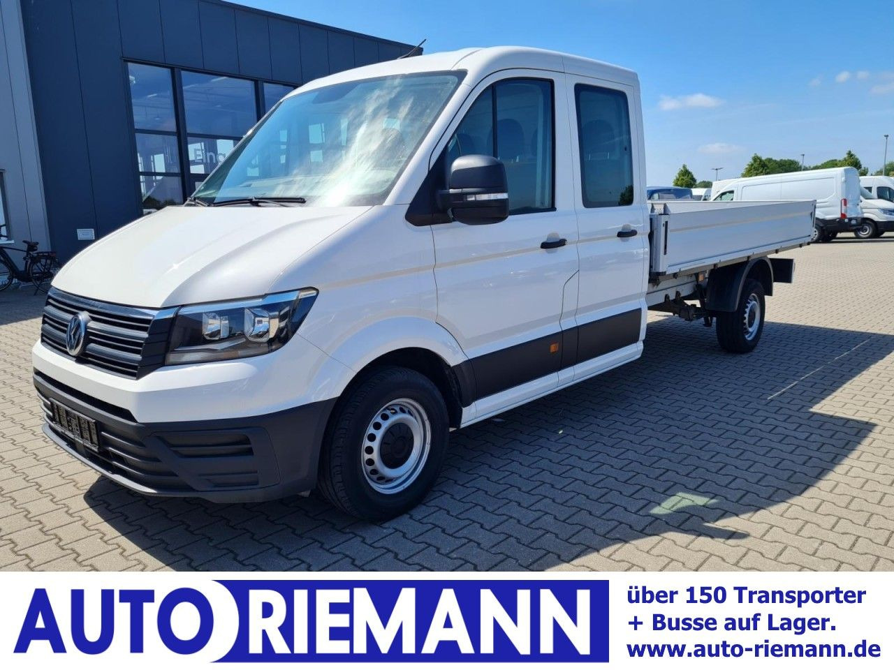 Volkswagen Crafter 35 Doka TDI Lang AHK KLIMA - Furgão caixa aberta, Carrinha cabine dupla: foto 1 Volkswagen Crafter 35 Doka TDI Lang AHK KLIMA - Furgão caixa aberta, Carrinha cabine dupla: foto 1