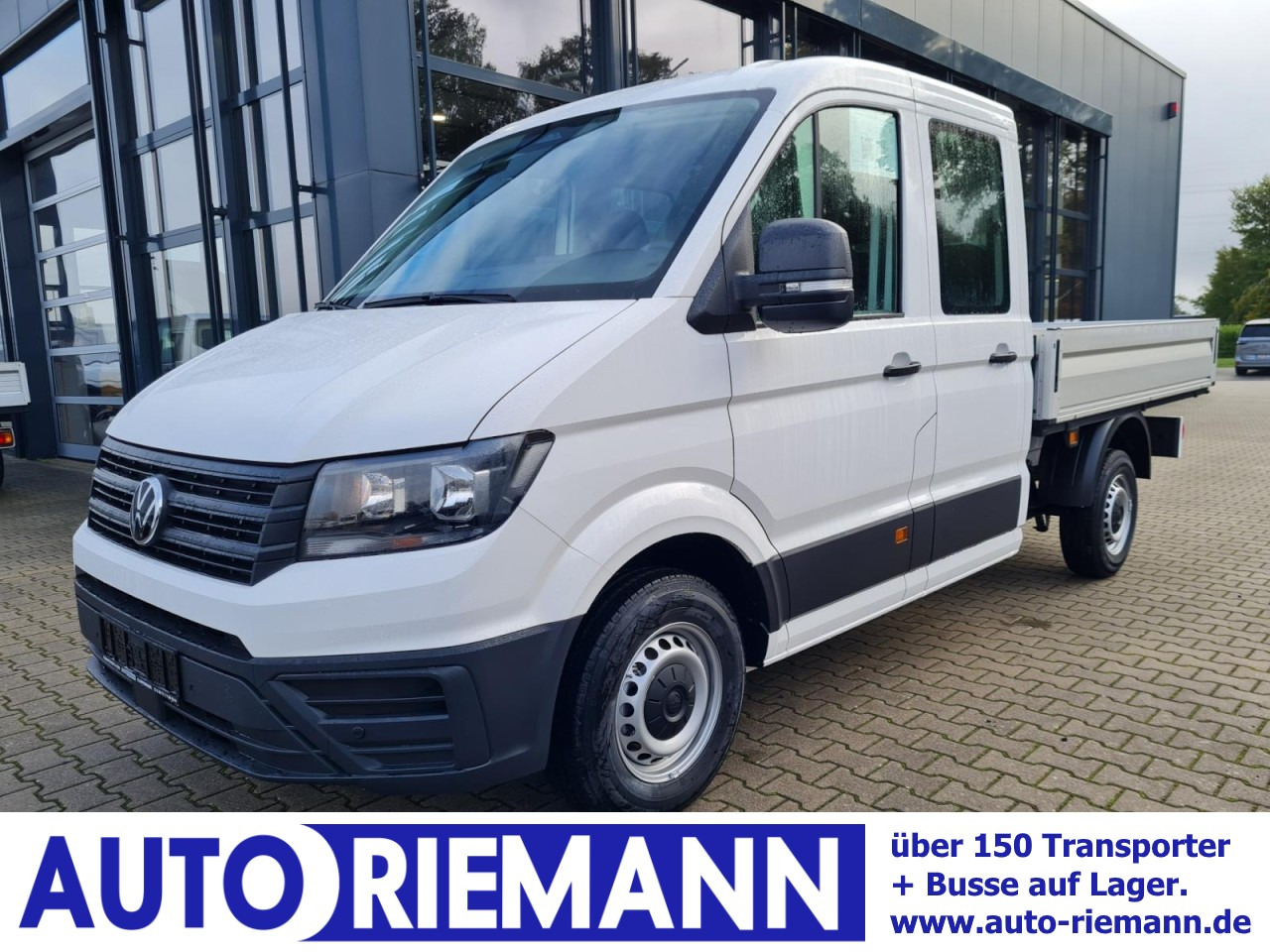 Volkswagen Crafter 35 Doka TDI Pritsche MR KLIMA TEMPOMAT - Furgão caixa aberta, Carrinha cabine dupla: foto 1 Volkswagen Crafter 35 Doka TDI Pritsche MR KLIMA TEMPOMAT - Furgão caixa aberta, Carrinha cabine dupla: foto 1