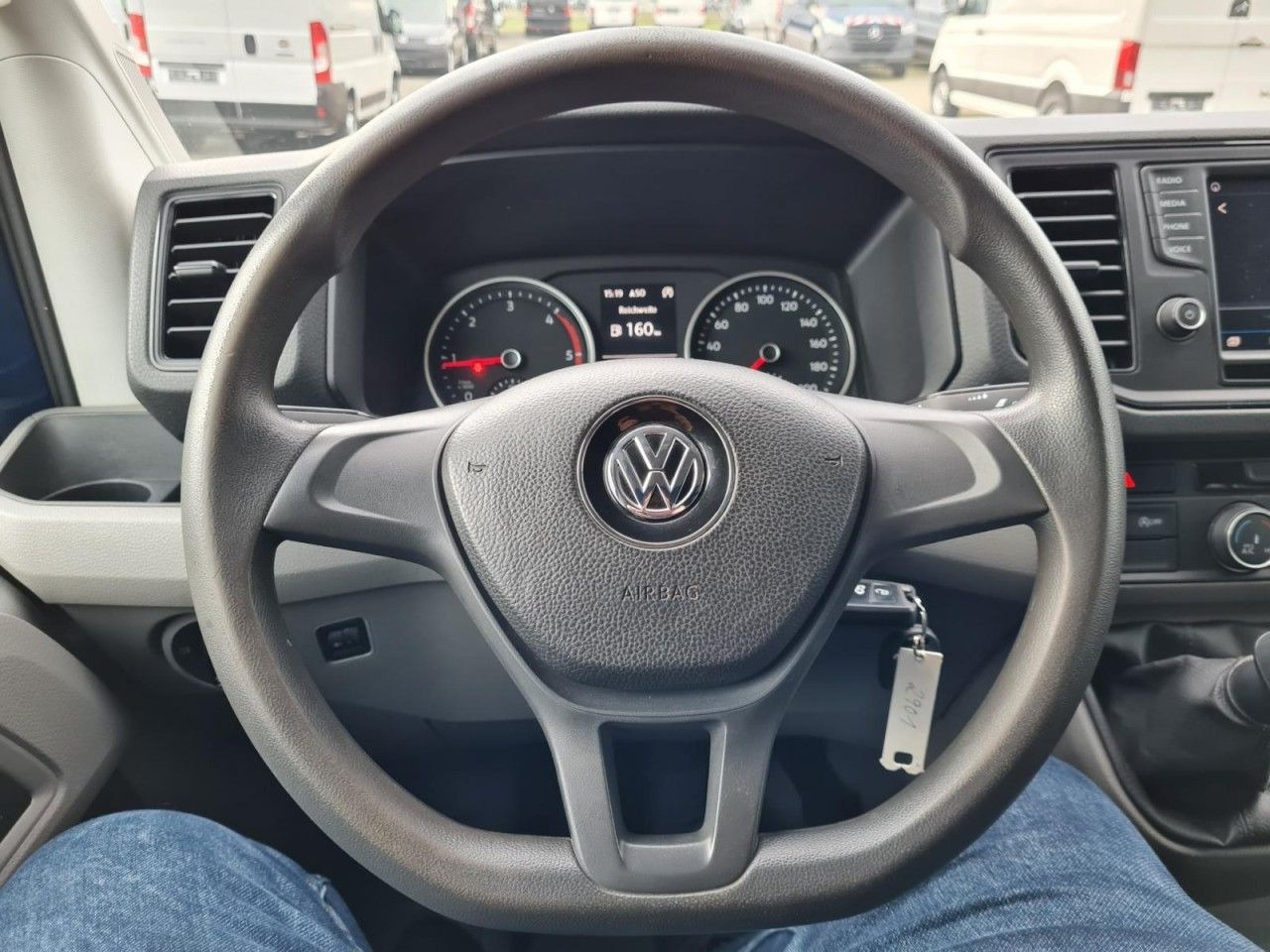 Furgão, Carrinha cabine dupla Volkswagen Crafter 35 Kasten Plus Doka mixto NAVI AHK 6 Sit: foto 9