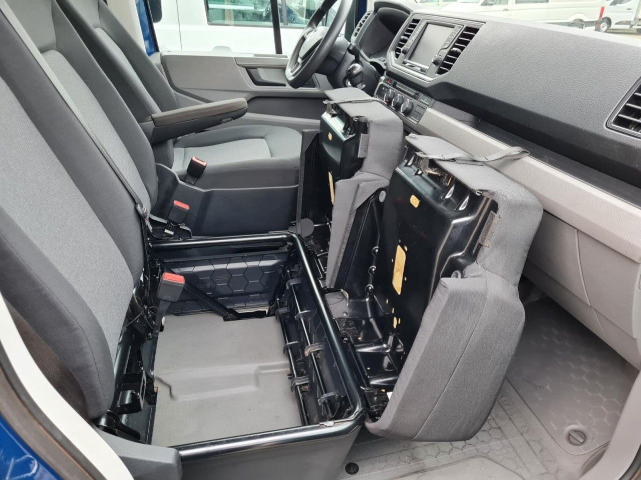 Furgão, Carrinha cabine dupla Volkswagen Crafter 35 Kasten Plus Doka mixto NAVI AHK 6 Sit: foto 19