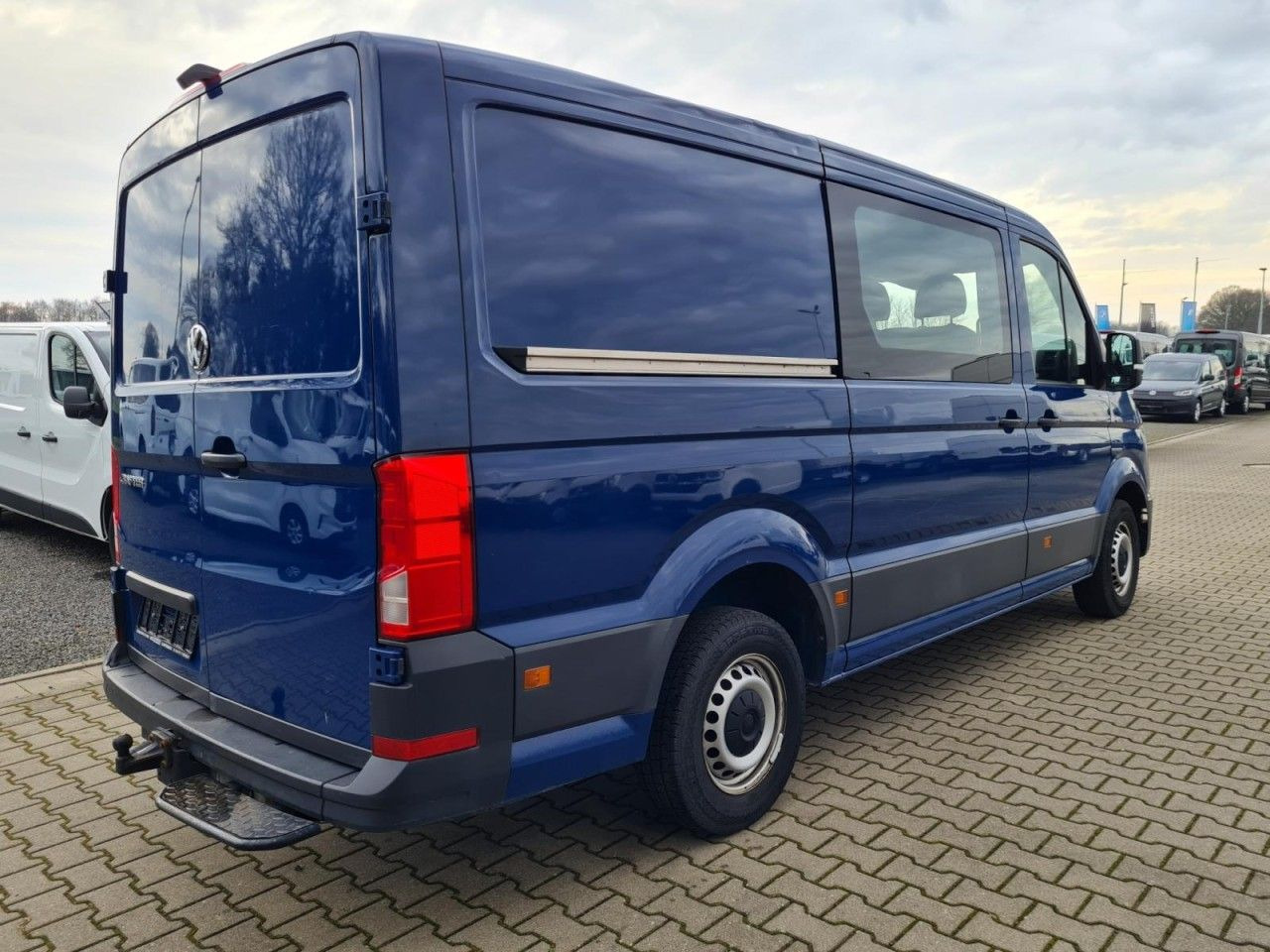 Furgão, Carrinha cabine dupla Volkswagen Crafter 35 Kasten Plus Doka mixto NAVI AHK 6 Sit: foto 7