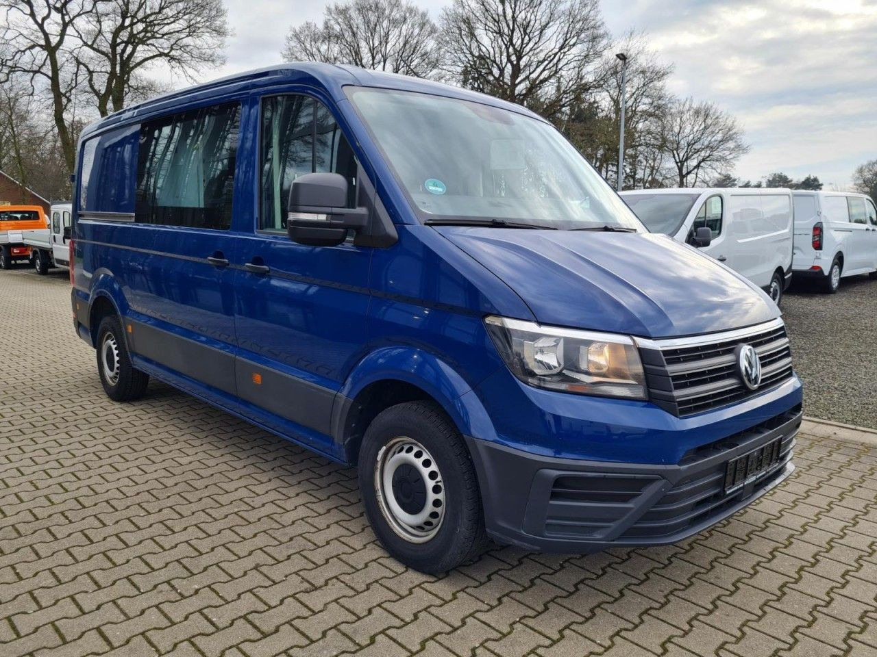 Furgão, Carrinha cabine dupla Volkswagen Crafter 35 Kasten Plus Doka mixto NAVI AHK 6 Sit: foto 21