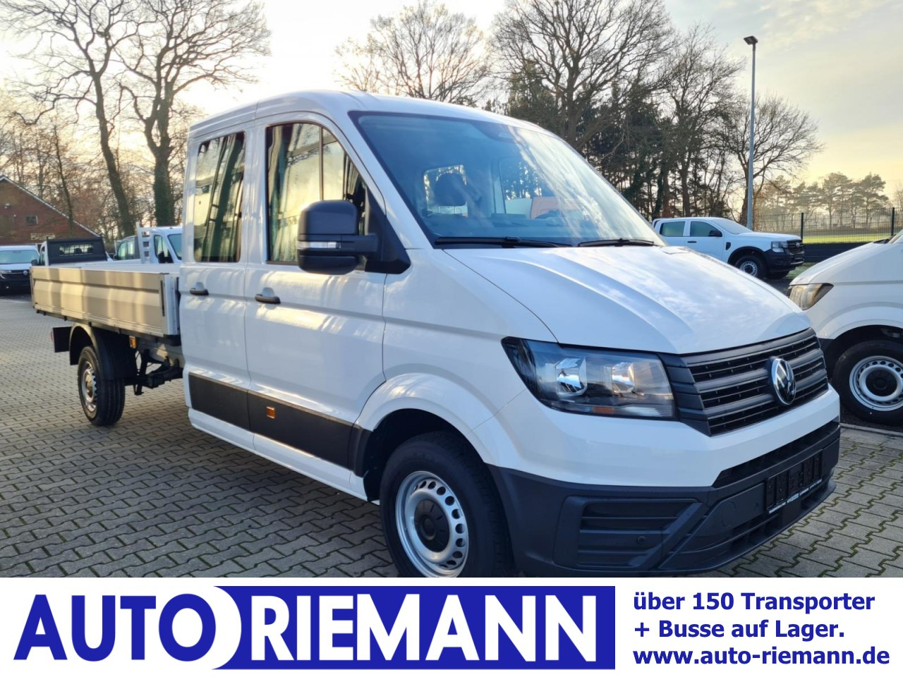 Volkswagen Crafter 35 Pritsche Doka TDI L4 KLIMA PDC TEMPOMAT - Furgão caixa aberta, Carrinha cabine dupla: foto 1 Volkswagen Crafter 35 Pritsche Doka TDI L4 KLIMA PDC TEMPOMAT - Furgão caixa aberta, Carrinha cabine dupla: foto 1