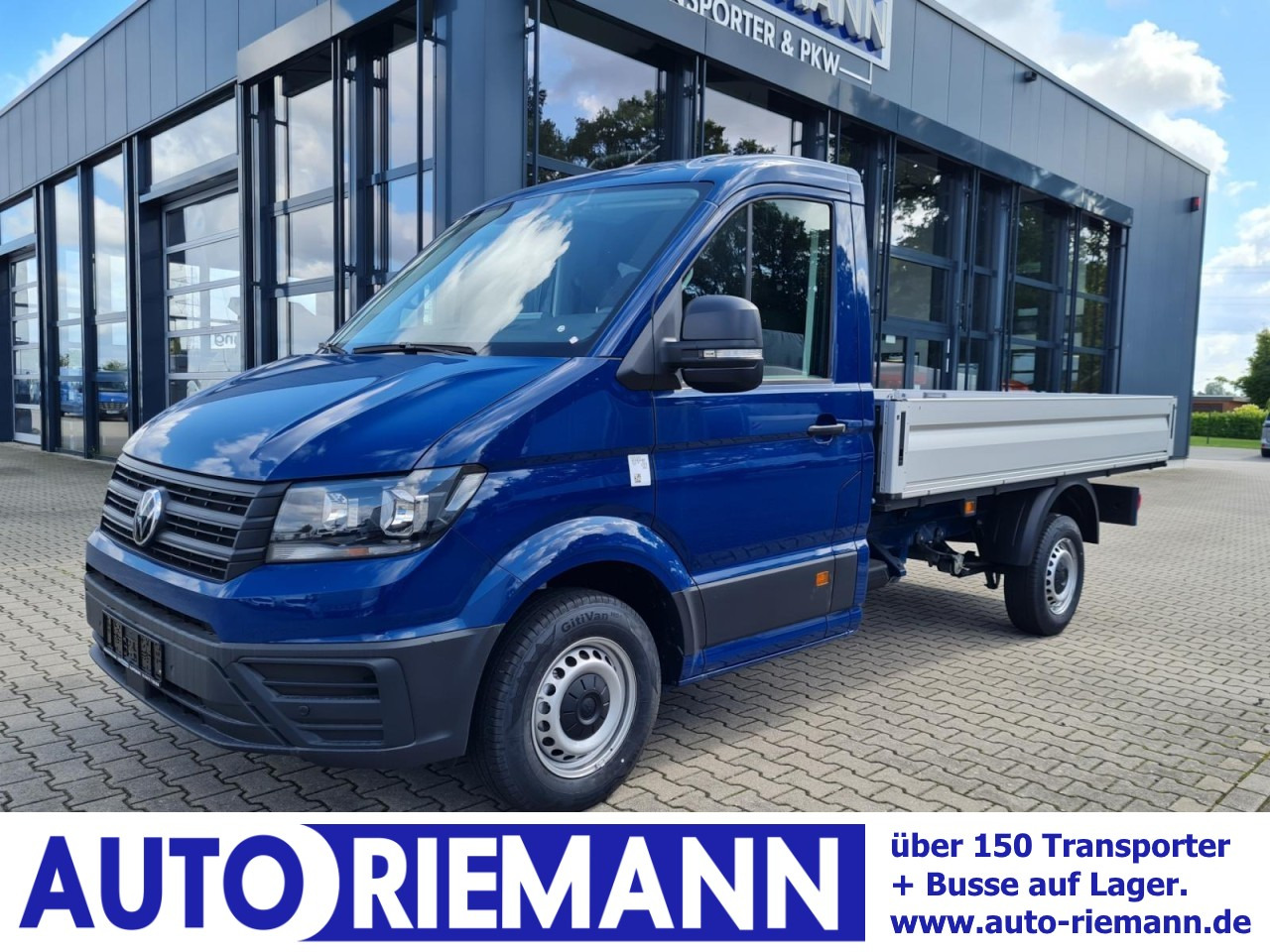 Volkswagen Crafter 35 Pritsche TDI L3 KLIMA TEMPOMAT 3 Sitzer - Furgão caixa aberta: foto 1 Volkswagen Crafter 35 Pritsche TDI L3 KLIMA TEMPOMAT 3 Sitzer - Furgão caixa aberta: foto 1