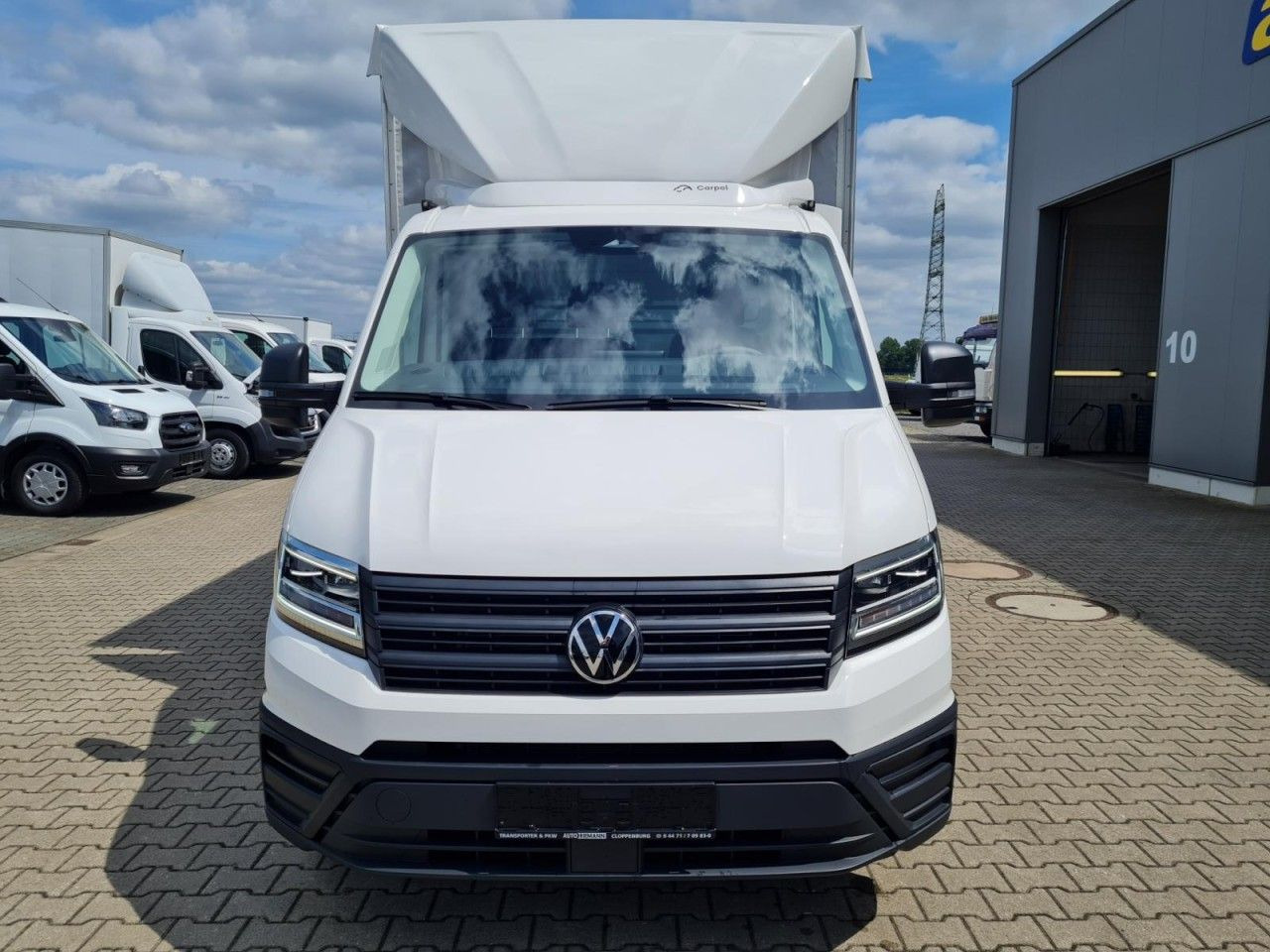 Volkswagen Crafter 35 TDI Pritsche Schiebe Plane LED TEMPOM - Furgão de toldo: foto 2 Volkswagen Crafter 35 TDI Pritsche Schiebe Plane LED TEMPOM - Furgão de toldo: foto 2