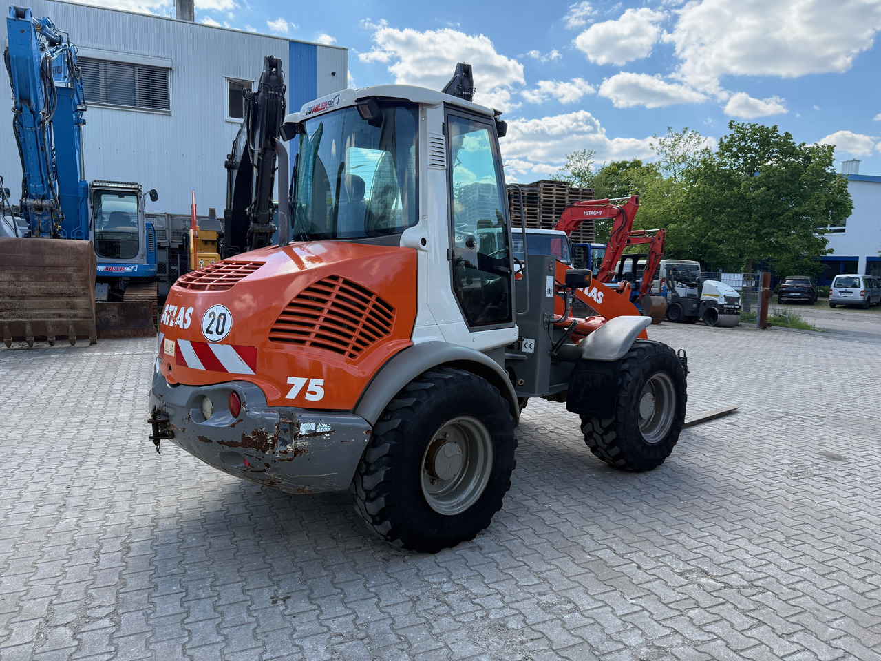 Atlas AR75 Radlader SW - Carregadeira de rodas: foto 4 Atlas AR75 Radlader SW - Carregadeira de rodas: foto 4