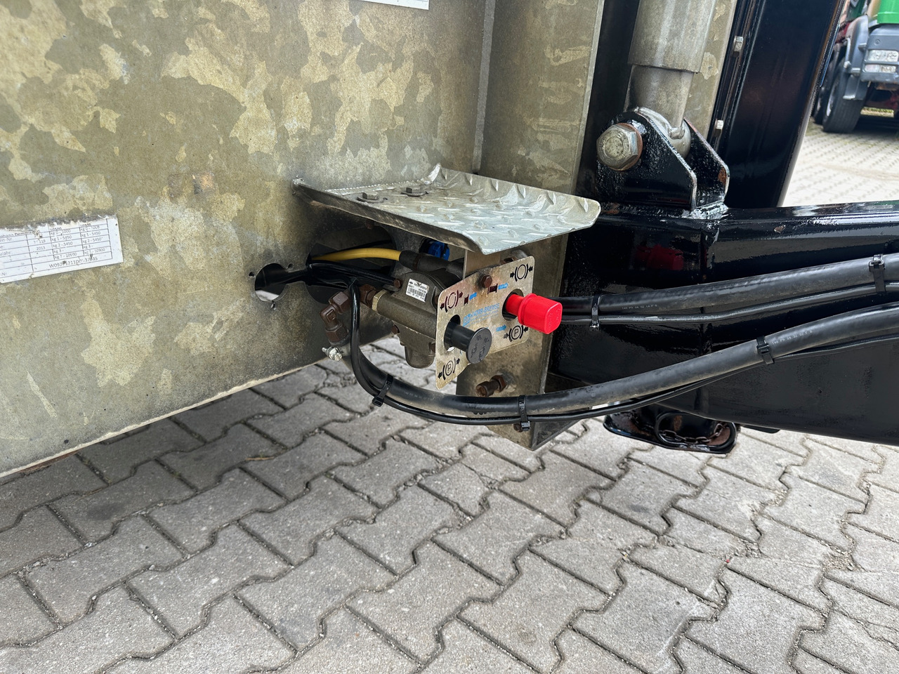 Reboque baixa Demmler Tandem-Tiefladeranhänger Fräsenanhänger: foto 9