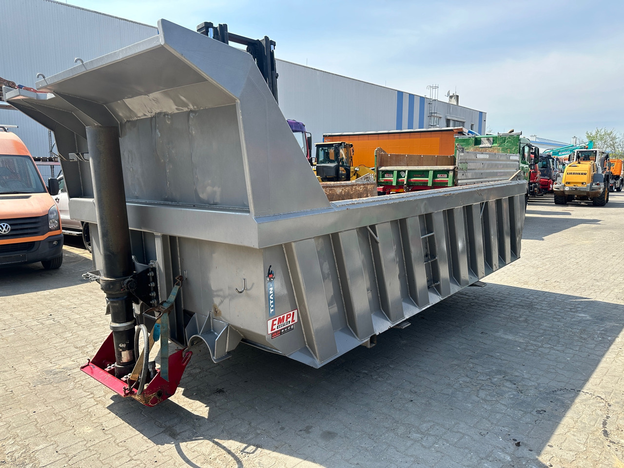 Empl Kipperaufbau für Wechselsystem ca. 14 m3 - Carroçaria para caminhões basculantes: foto 5 Empl Kipperaufbau für Wechselsystem ca. 14 m3 - Carroçaria para caminhões basculantes: foto 5