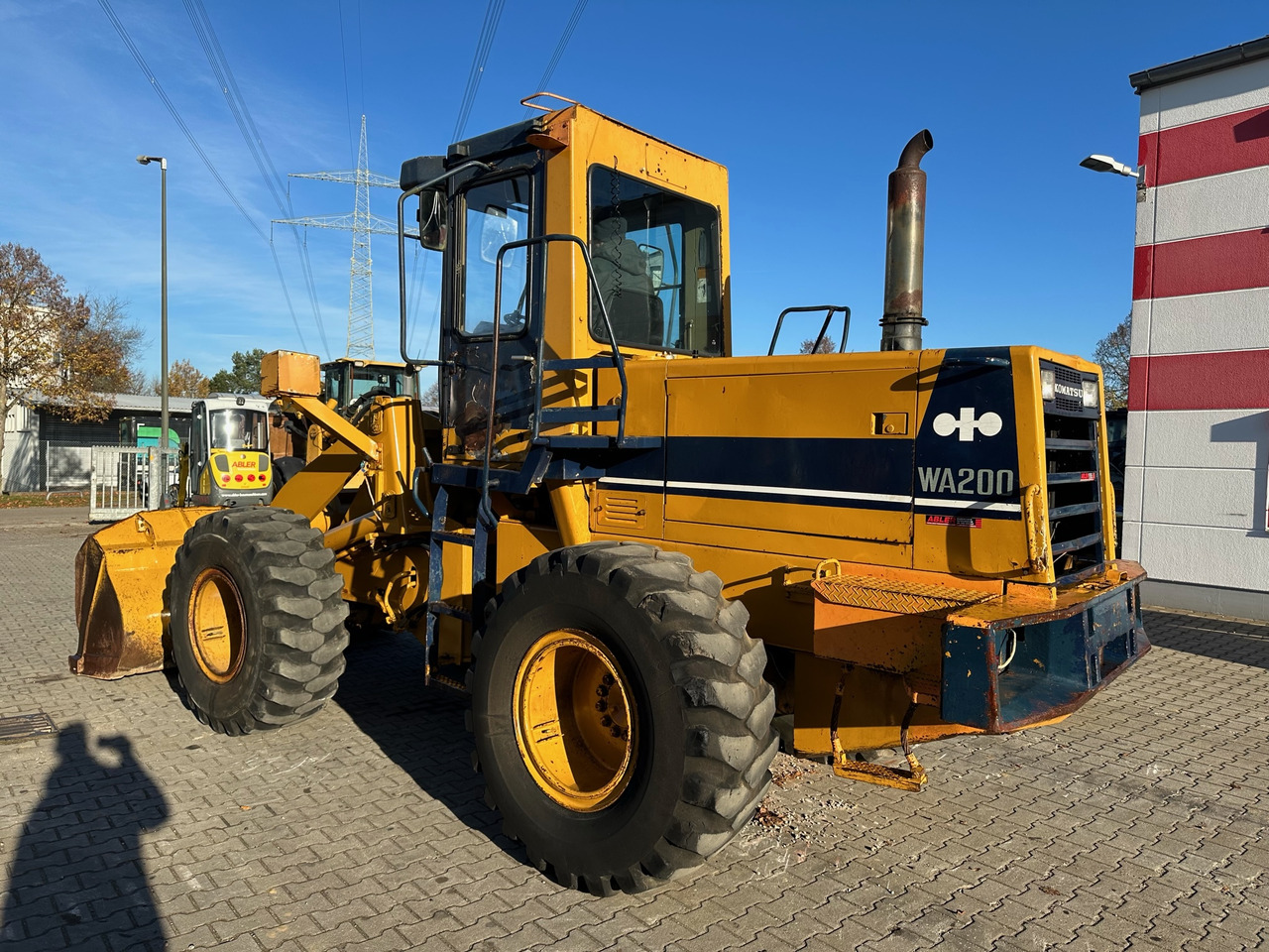 Komatsu WA200 Radlader - Carregadeira de rodas: foto 5 Komatsu WA200 Radlader - Carregadeira de rodas: foto 5