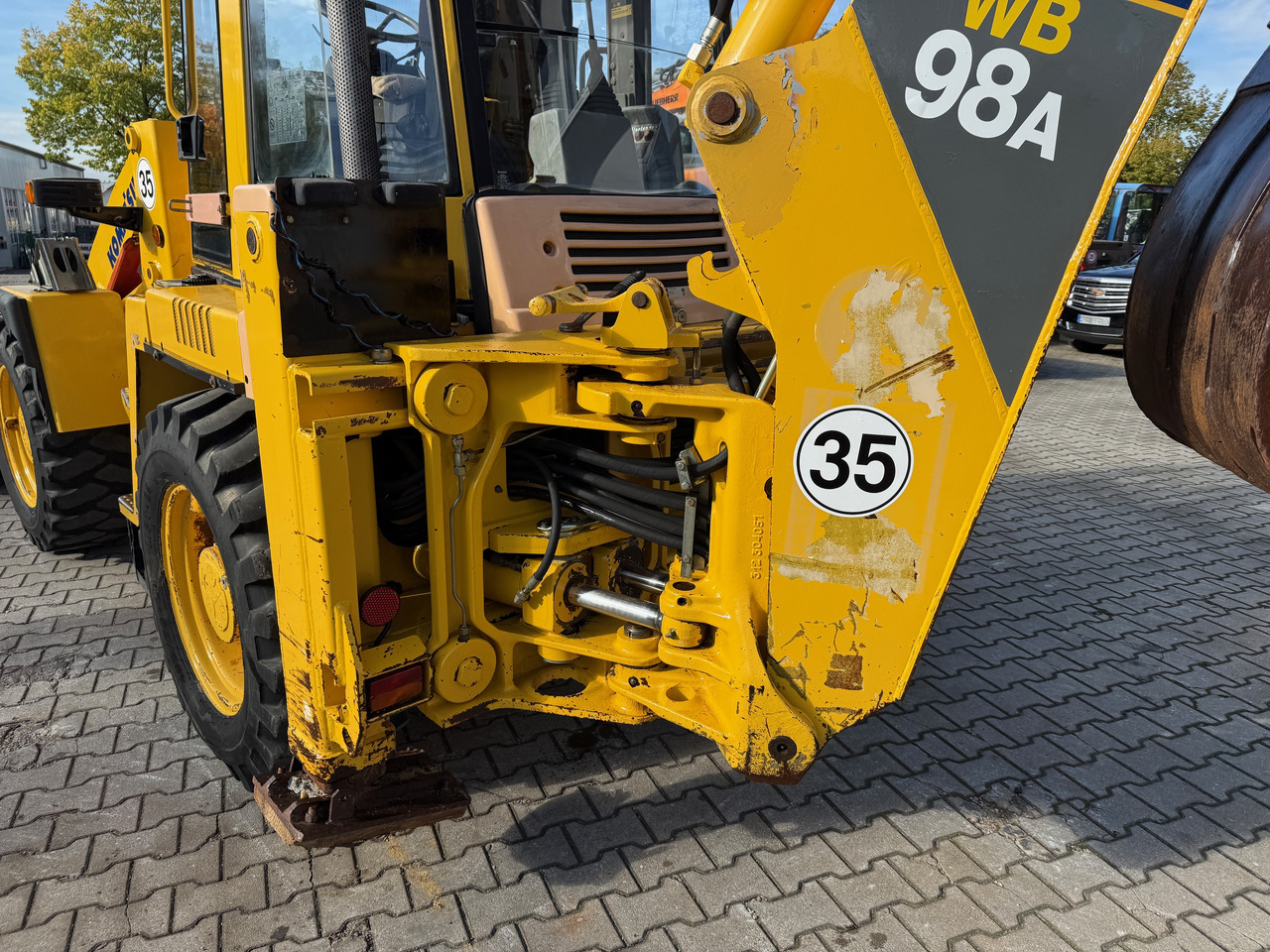 Retroescavadeira Komatsu WB98A-2 Baggerlader SW: foto 10 Retroescavadeira Komatsu WB98A-2 Baggerlader SW: foto 10