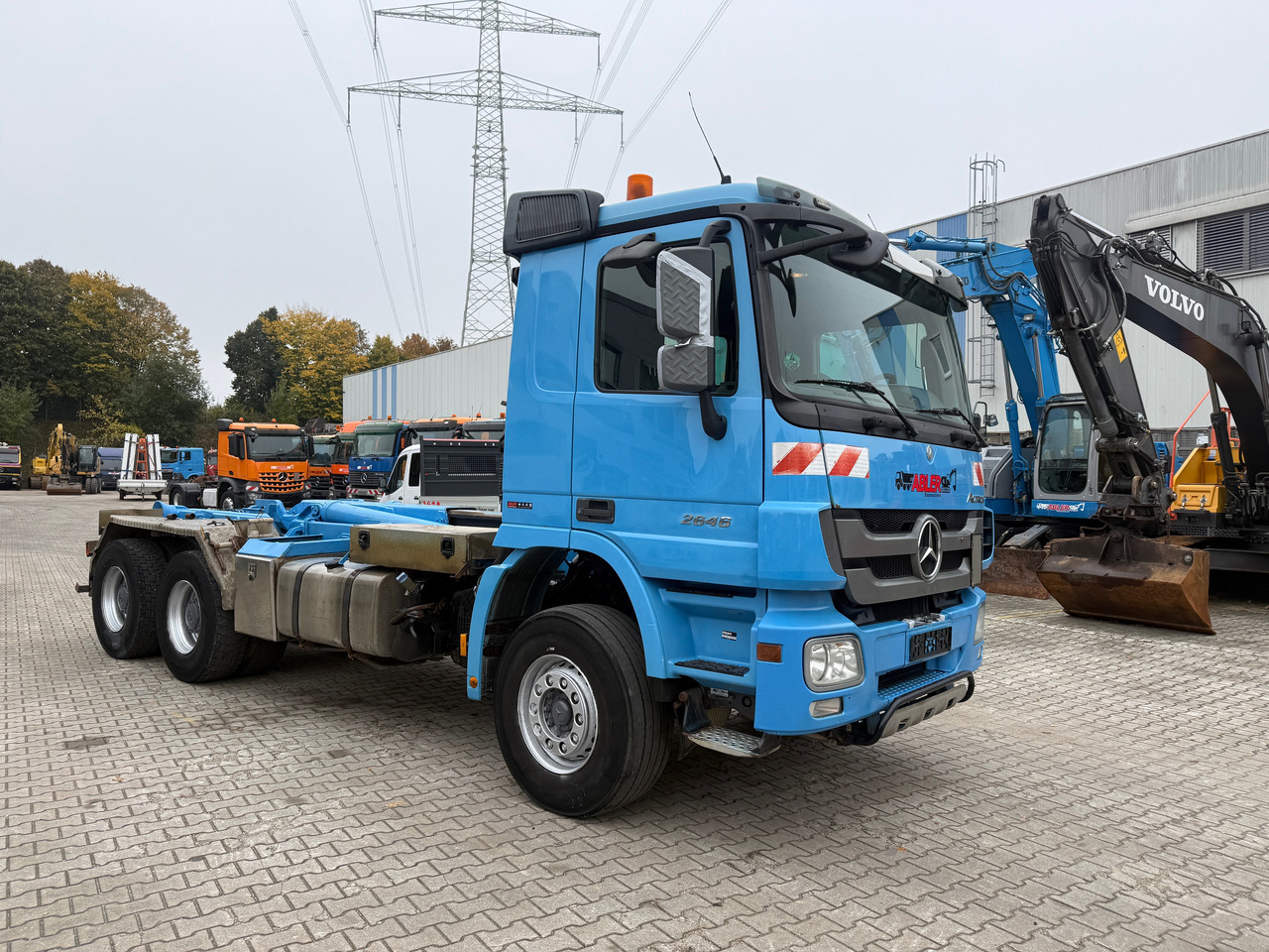 Mercedes-Benz 2646 Actros Abrollkipper Meiller AHK - Caminhão polibenne: foto 4 Mercedes-Benz 2646 Actros Abrollkipper Meiller AHK - Caminhão polibenne: foto 4