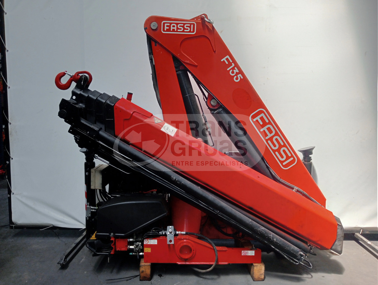 Grúa hidráulica Fassi F135A.0.25 E-ACTIVE - Grua para caminhão: foto 1 Grúa hidráulica Fassi F135A.0.25 E-ACTIVE - Grua para caminhão: foto 1