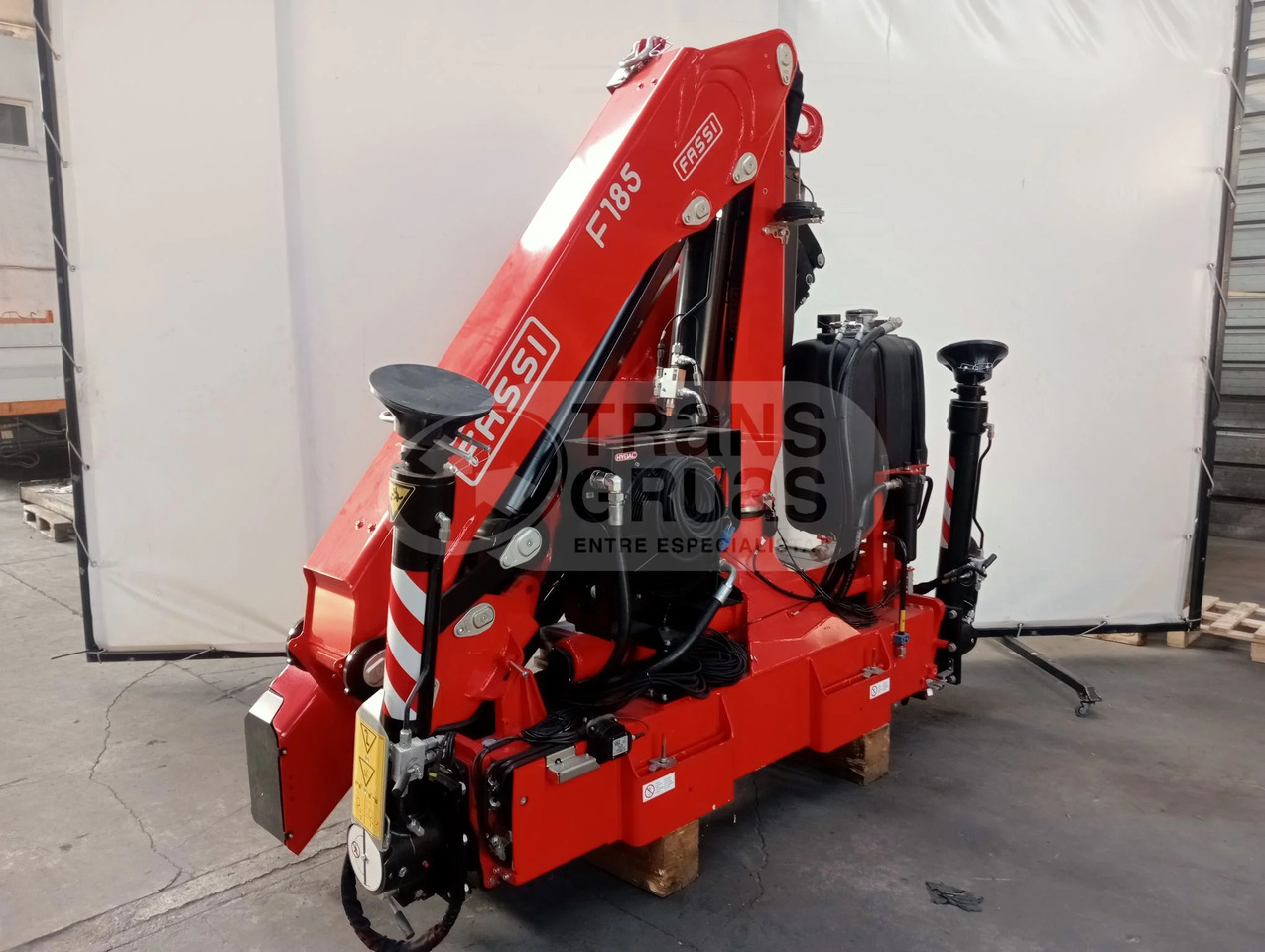 Grúa hidráulica Fassi F185A.1.24 E-Dynamic (seminuava) - Grua para caminhão: foto 1 Grúa hidráulica Fassi F185A.1.24 E-Dynamic (seminuava) - Grua para caminhão: foto 1