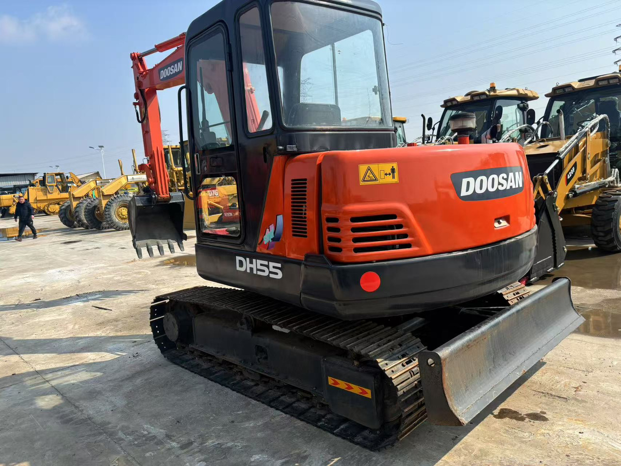 Doosan DH55 - Mini escavadeira: foto 4 Doosan DH55 - Mini escavadeira: foto 4