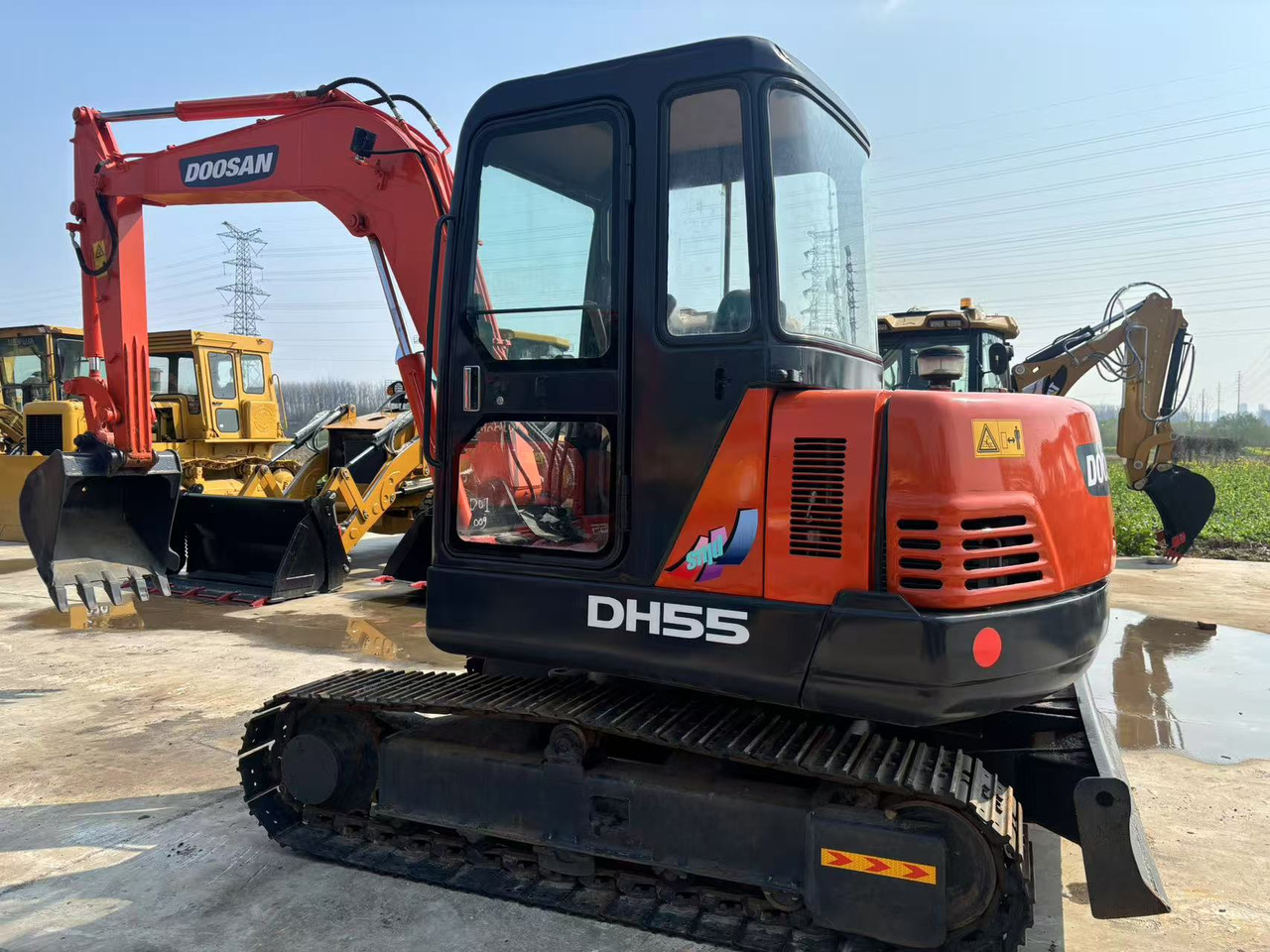 Doosan DH55 - Mini escavadeira: foto 1 Doosan DH55 - Mini escavadeira: foto 1