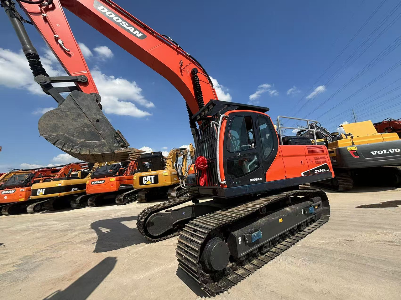 Doosan DX340 - Escavadeira: foto 1 Doosan DX340 - Escavadeira: foto 1