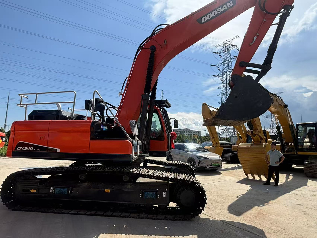 Doosan DX340 - Escavadeira: foto 5 Doosan DX340 - Escavadeira: foto 5