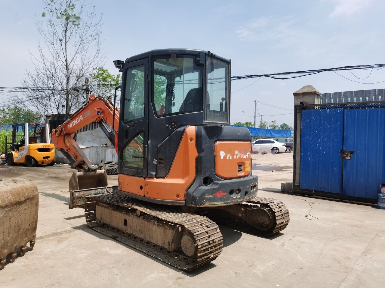 Hitachi ZX55USR-5A - Mini escavadeira: foto 5 Hitachi ZX55USR-5A - Mini escavadeira: foto 5
