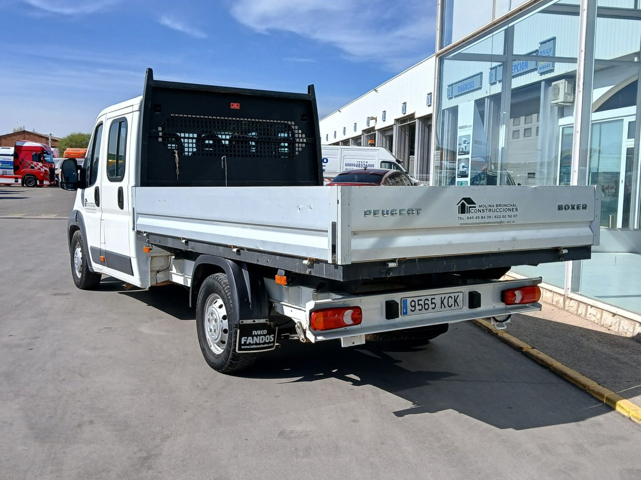 Chasis Peugeot BOXER - Furgão caixa aberta, Carrinha cabine dupla: foto 4 Chasis Peugeot BOXER - Furgão caixa aberta, Carrinha cabine dupla: foto 4