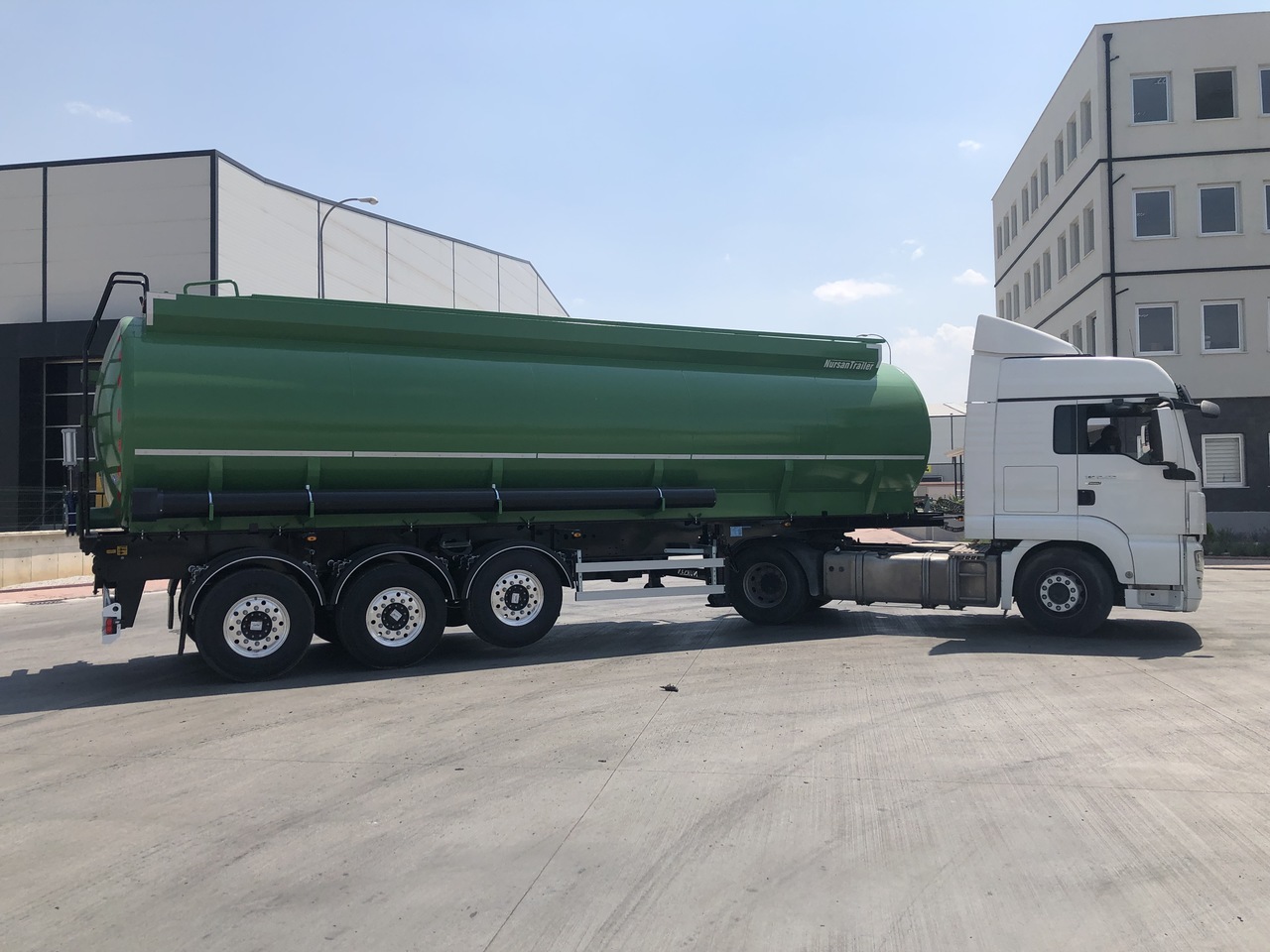 Semirreboque tanque para transporte de produtos químicos nuevo NURSAN Slurry Tanker: foto 7