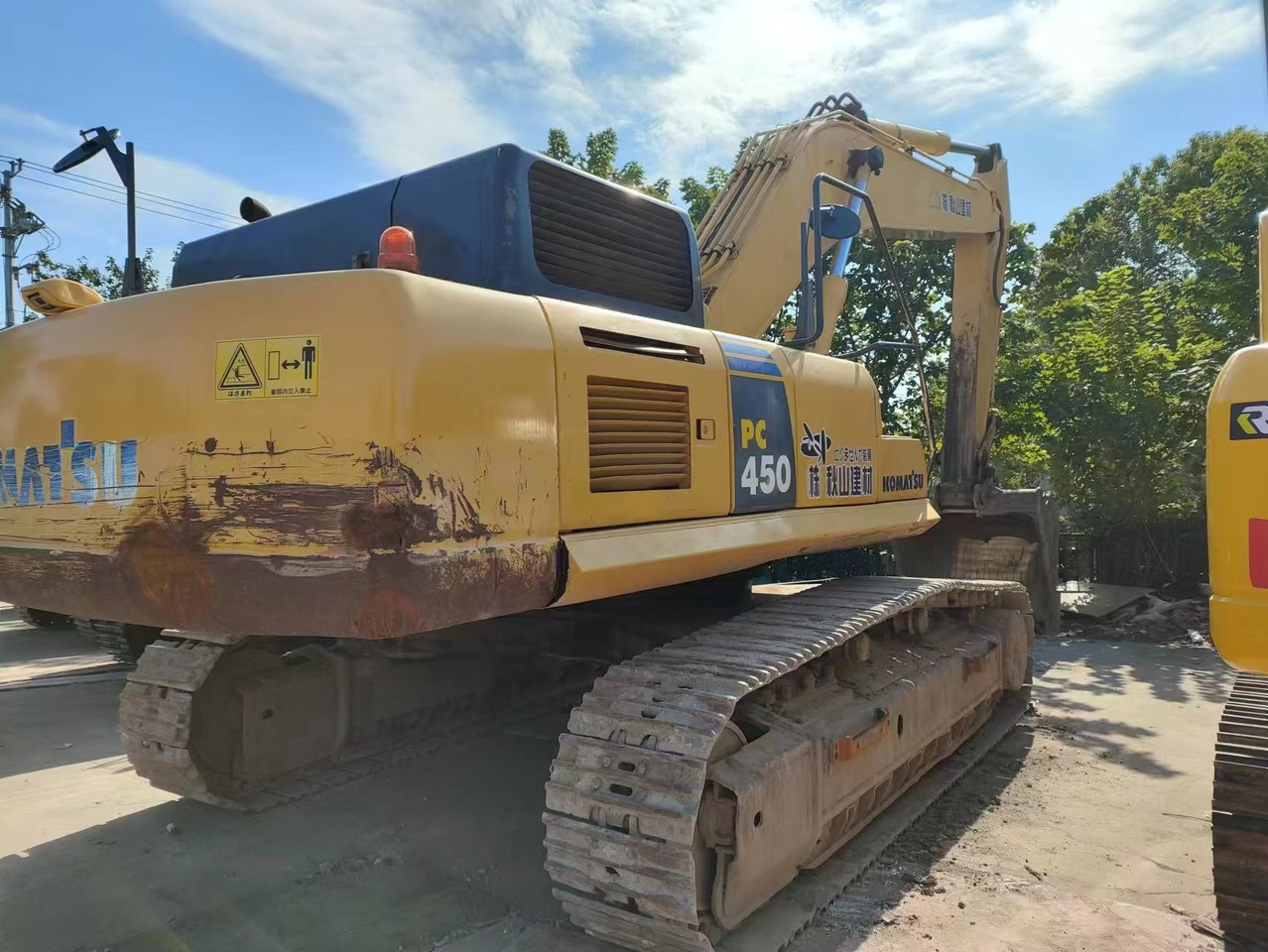 KOMATSU PC 450 ORIGINAL PAINT PC450-8 - Escavadora de rastos: foto 1 KOMATSU PC 450 ORIGINAL PAINT PC450-8 - Escavadora de rastos: foto 1