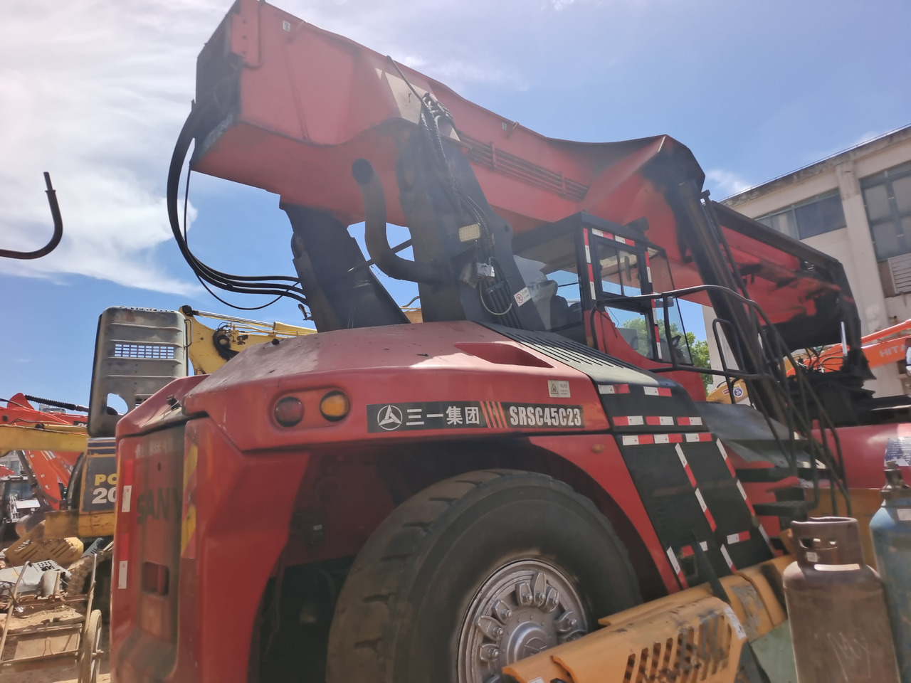 Reachstacker porta contentores SANY SRSC 45C23 45 TON SRSC45C30: foto 7