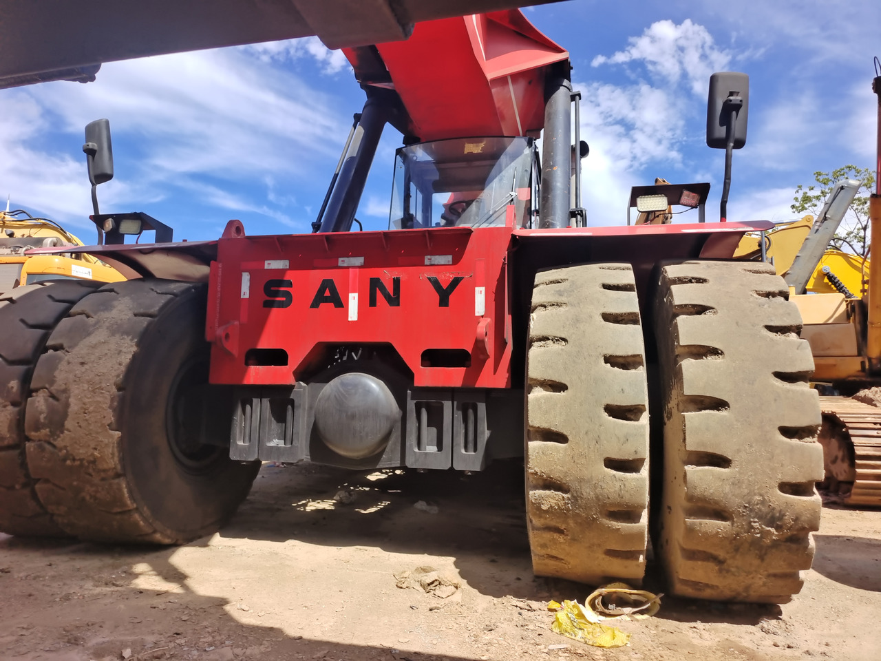 Reachstacker porta contentores SANY SRSC 45C23 45 TON SRSC45C30: foto 14