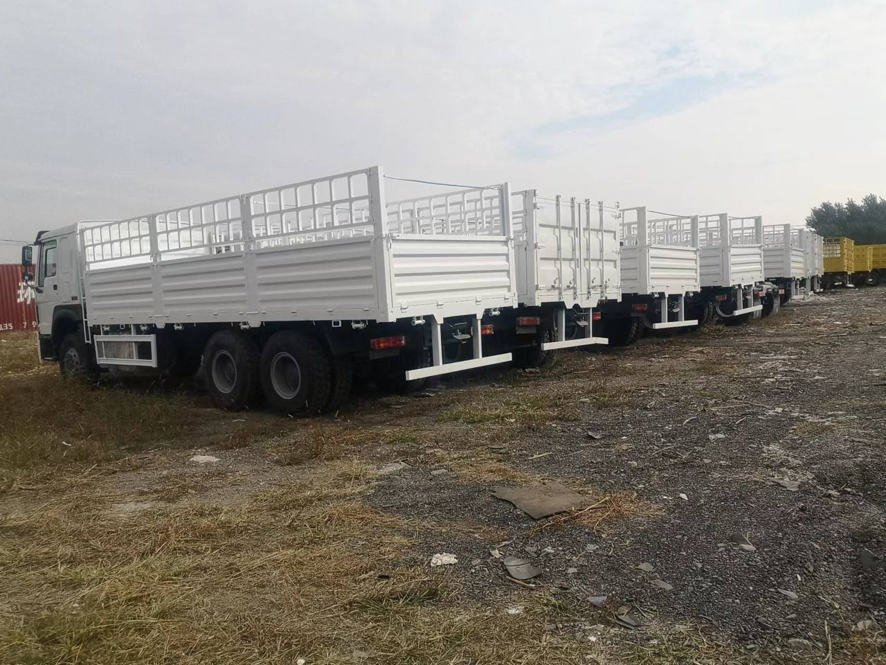 SINOTRUK HOWO DUMP TRUCK LIVESTOCK TRUCK WITH FENCE 371 380 400 420 460 HP - Caminhão transporte de gado: foto 2 SINOTRUK HOWO DUMP TRUCK LIVESTOCK TRUCK WITH FENCE 371 380 400 420 460 HP - Caminhão transporte de gado: foto 2