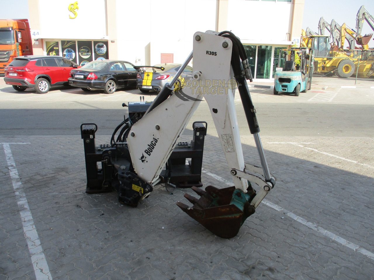 BOBCAT Skid Steer R30S Backhoe Attachment - Balde para carregadeiras de Mini carregadeira: foto 1 BOBCAT Skid Steer R30S Backhoe Attachment - Balde para carregadeiras de Mini carregadeira: foto 1