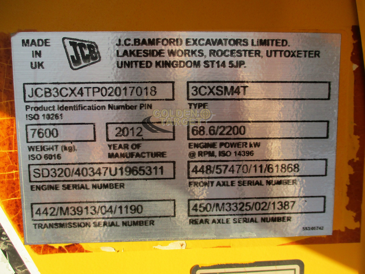 Retroescavadeira JCB 3CX: foto 20