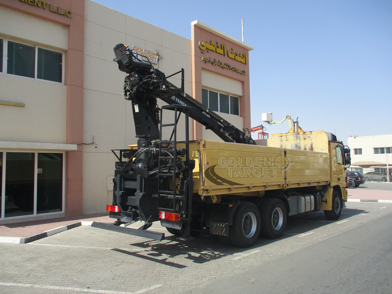 MERCEDES-BENZ ACTROS 2644 6×4 with ATLAS 165.2 Block Crane - Caminhão grua: foto 3 MERCEDES-BENZ ACTROS 2644 6×4 with ATLAS 165.2 Block Crane - Caminhão grua: foto 3