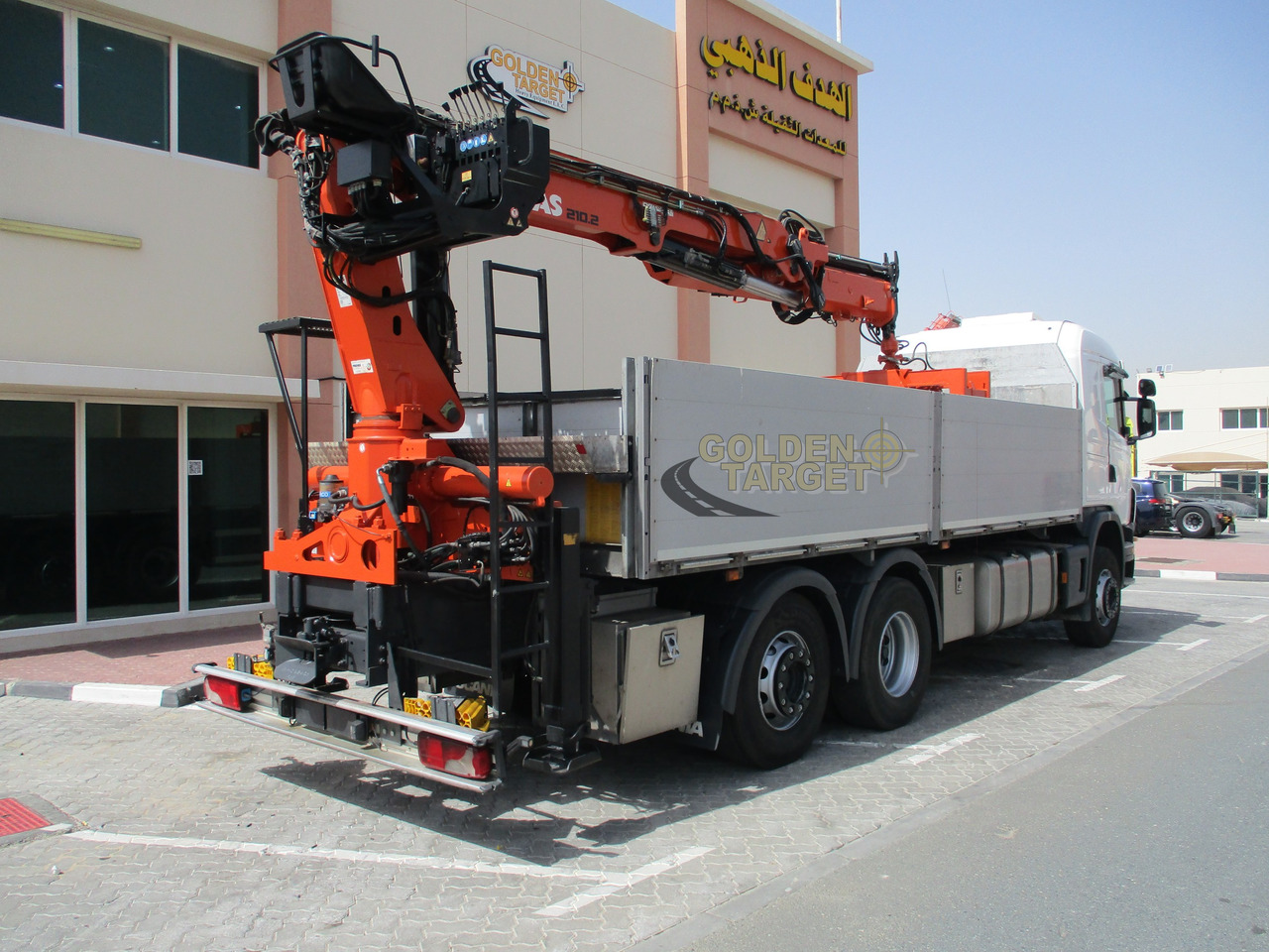 SCANIA G480 6x2 with ATLAS 210.2 Block Crane - Caminhão grua: foto 3 SCANIA G480 6x2 with ATLAS 210.2 Block Crane - Caminhão grua: foto 3