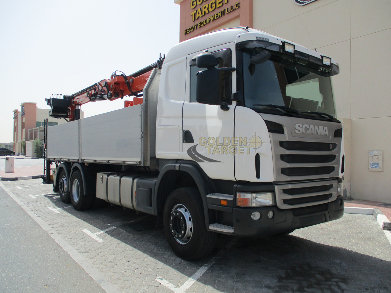 SCANIA G480 6x2 with ATLAS 210.2 Block Crane - Caminhão grua: foto 1 SCANIA G480 6x2 with ATLAS 210.2 Block Crane - Caminhão grua: foto 1