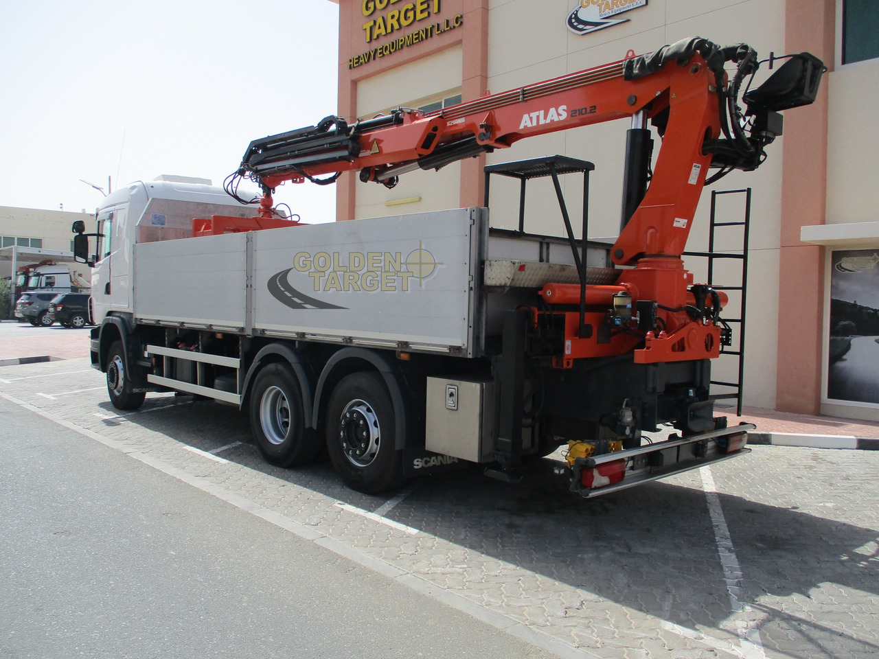 SCANIA G480 6x2 with ATLAS 210.2 Block Crane - Caminhão grua: foto 4 SCANIA G480 6x2 with ATLAS 210.2 Block Crane - Caminhão grua: foto 4