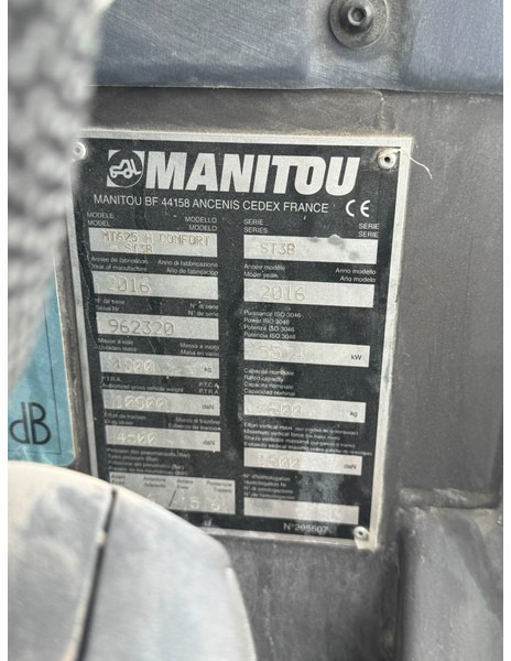Empilhador telescópico Manitou MT 625 H: foto 11 Empilhador telescópico Manitou MT 625 H: foto 11