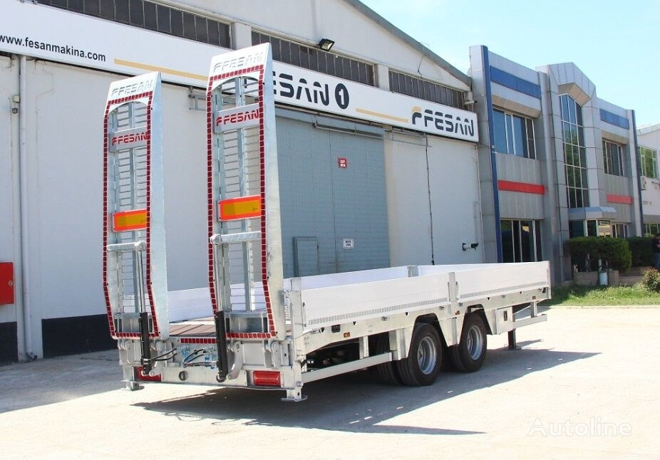 Fesan DRAWBAR TRAILER WITH CENTRAL AXLES - Reboque plataforma/ Caixa aberta: foto 1 Fesan DRAWBAR TRAILER WITH CENTRAL AXLES - Reboque plataforma/ Caixa aberta: foto 1