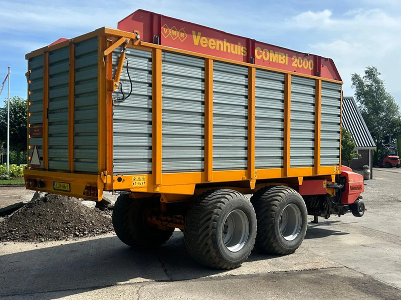 Veenhuis Combi 2000 Ladewagen Opraapwagen Combi wagen - Máquina agrícola: foto 4 Veenhuis Combi 2000 Ladewagen Opraapwagen Combi wagen - Máquina agrícola: foto 4